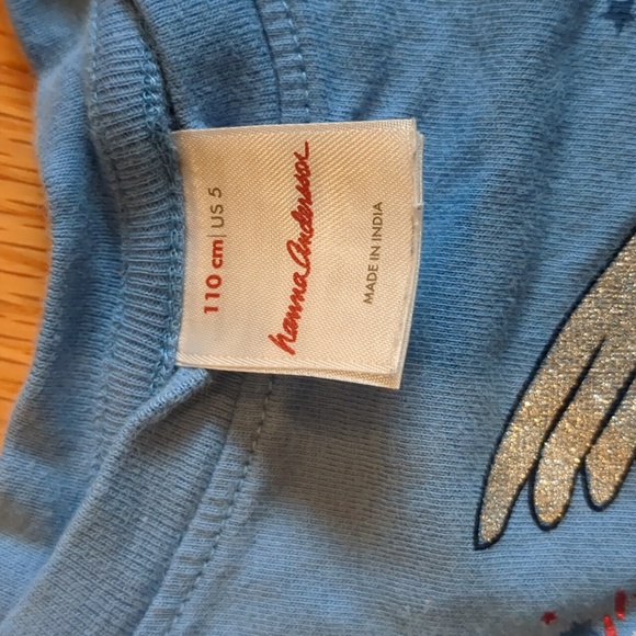 4th of July Unicorn Hanna Andersson 5T t-shirt - Picture 3 of 3